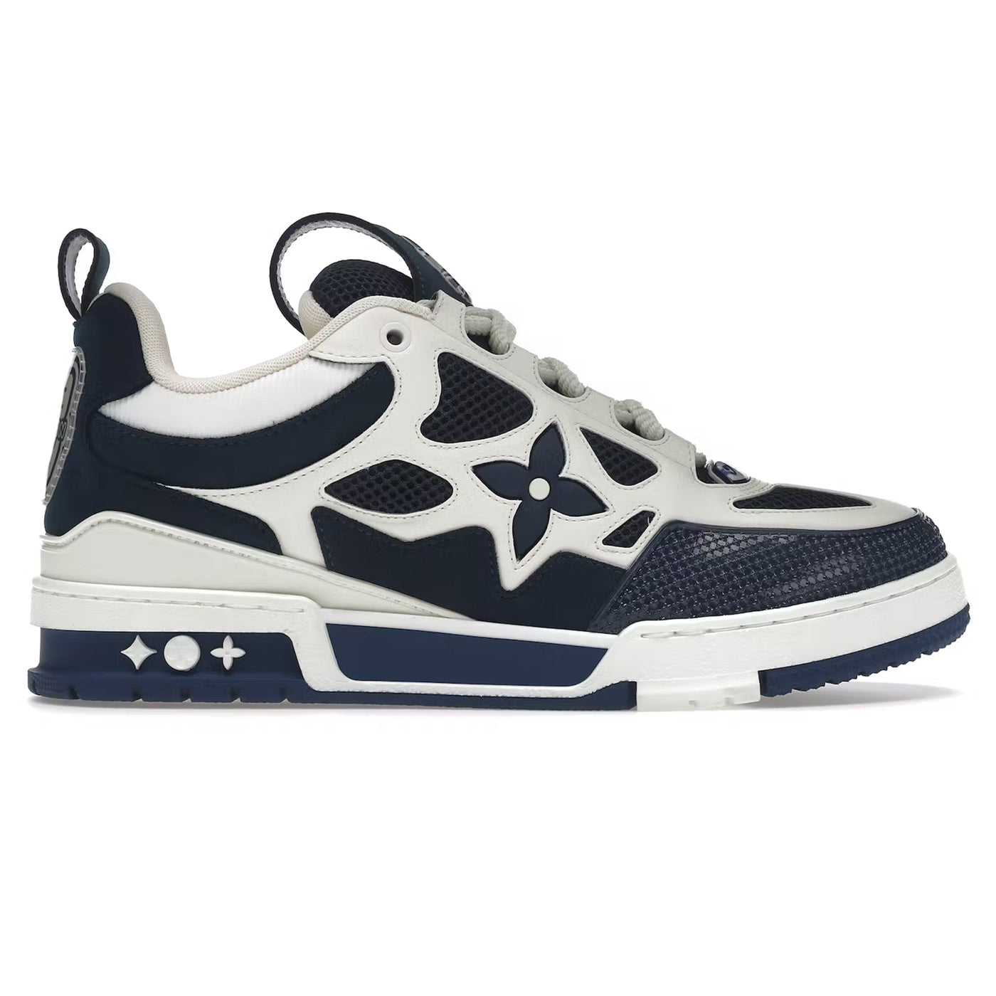 Baskets Louis Vuitton Skate Trainer Marine