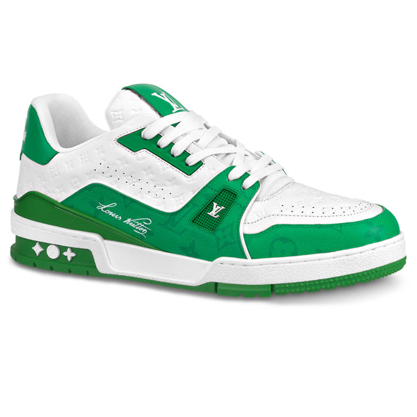 Baskets Louis Vuitton Trainer '54' Blanc Vert