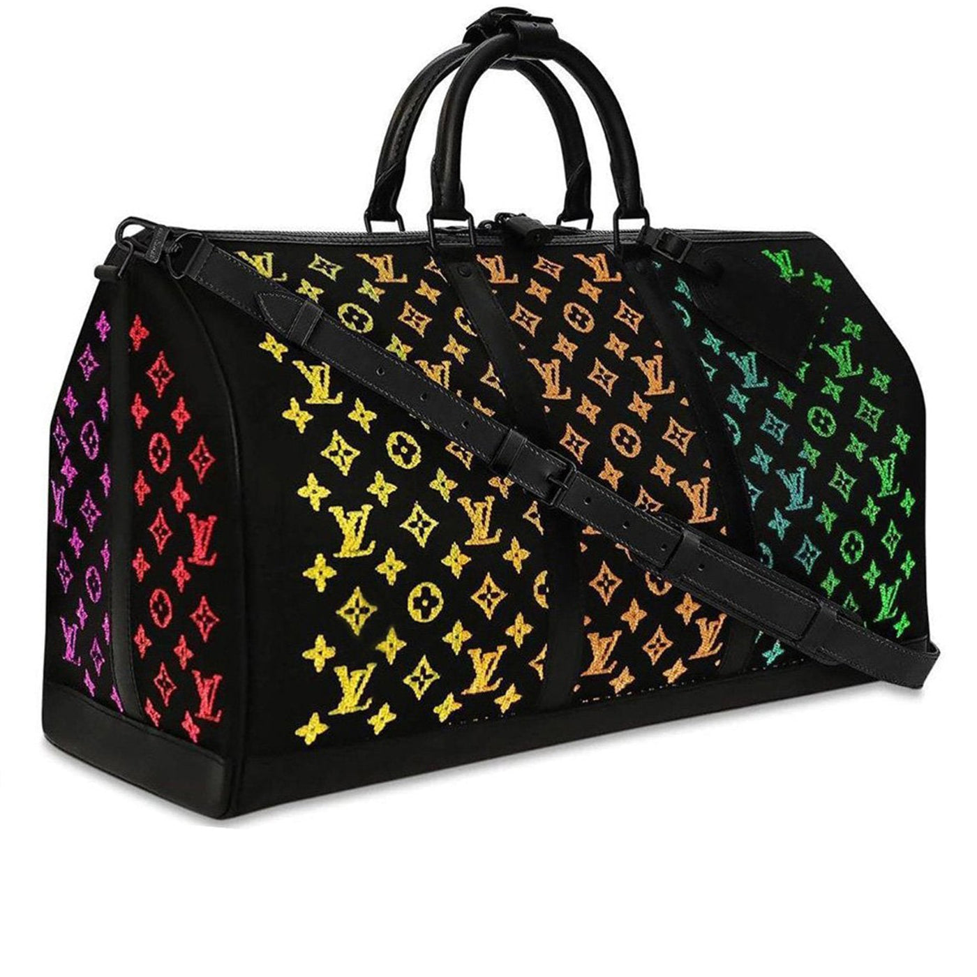 Sac Louis Vuitton Clair Up LED Keepall 50
