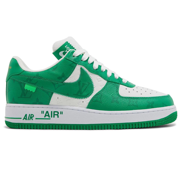 Baskets Louis Vuitton × Nike Louis Vuitton × Nike Air Force 1 Low Blanc Vert