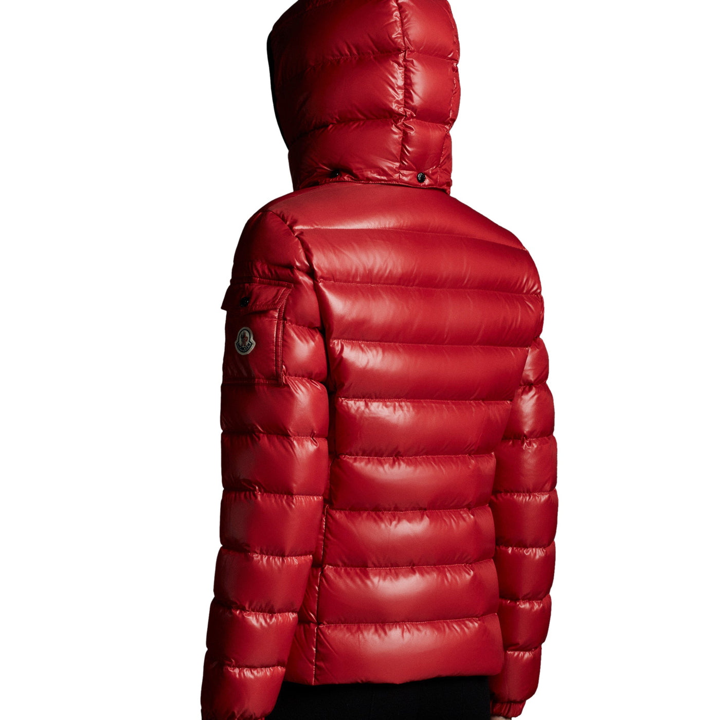 Doudoune Moncler Bady Rouge — vue 2