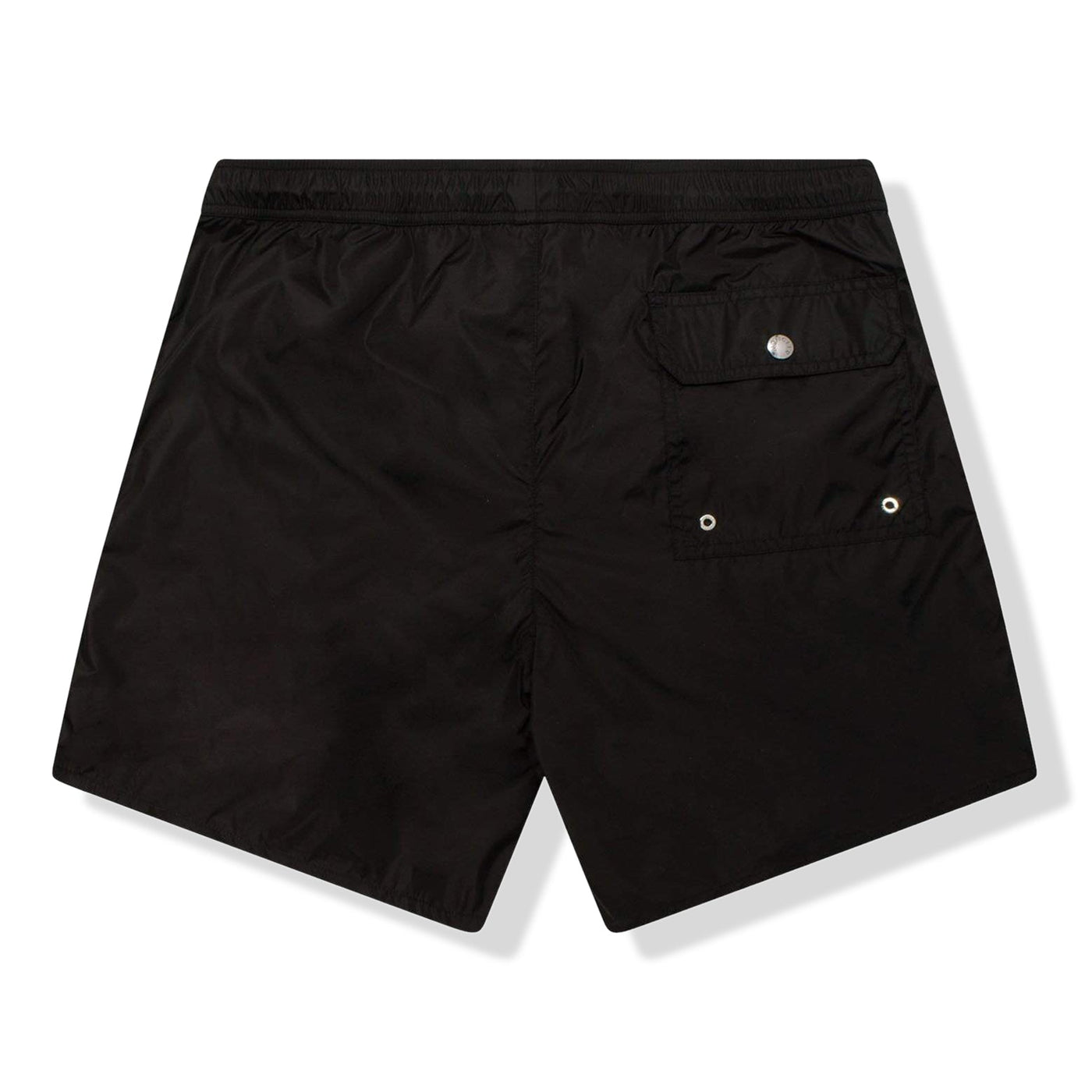 Short Moncler Band Logo Noir Swim — vue 2