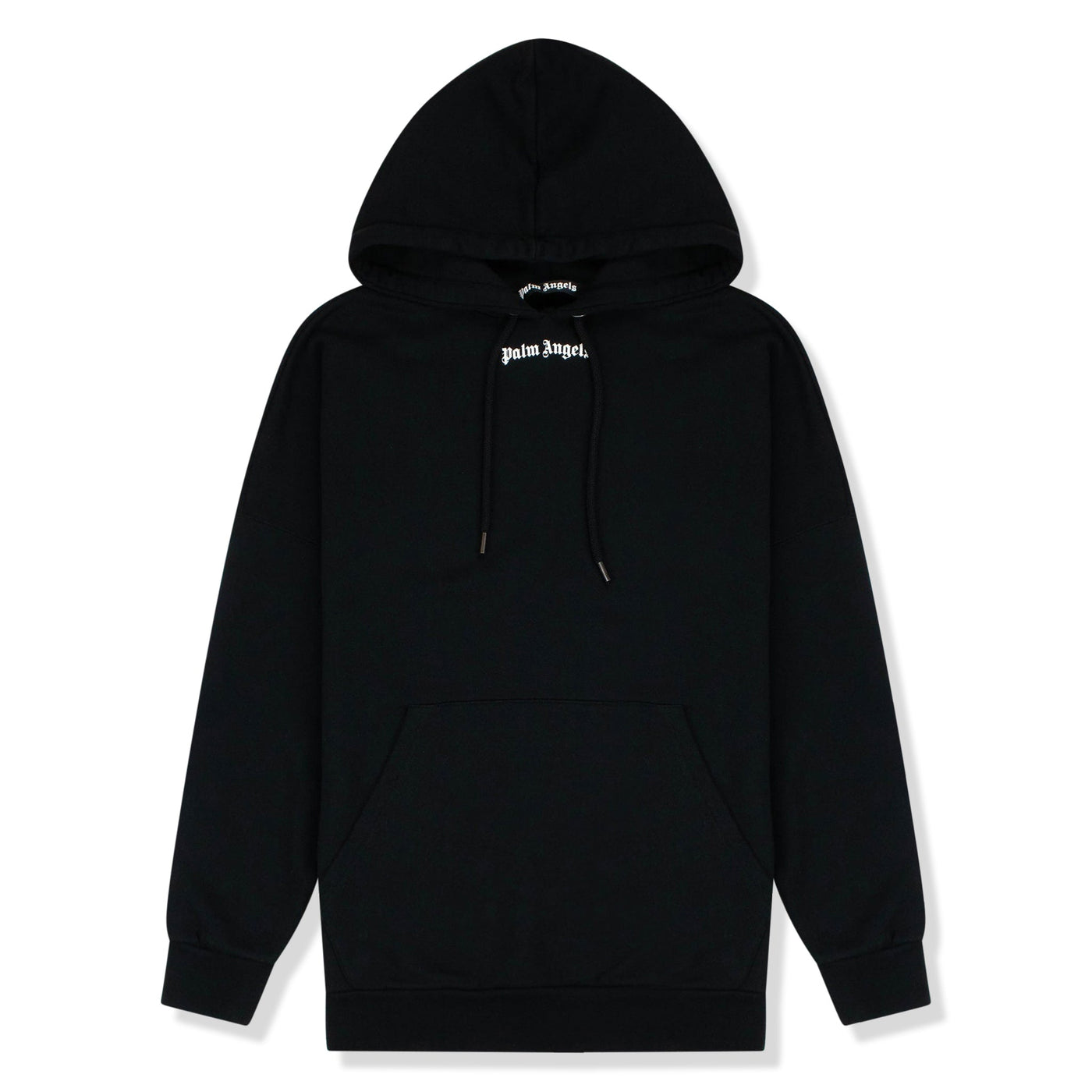 Hoodie Palm Angels Over the Head Logo Noir — vue 2