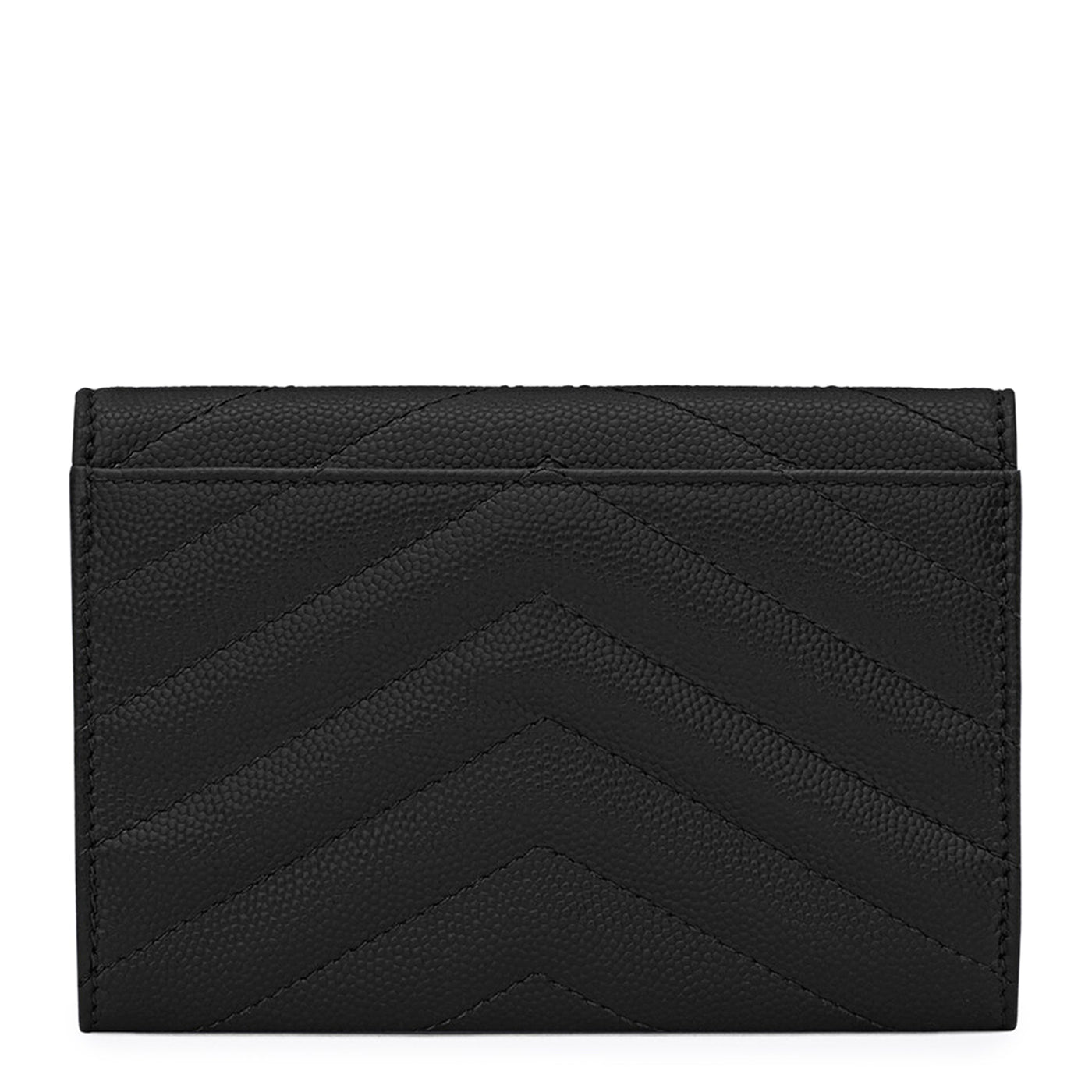 Portefeuille Saint Laurent Cassandre Matelasse Small Noir Envelope — vue 3