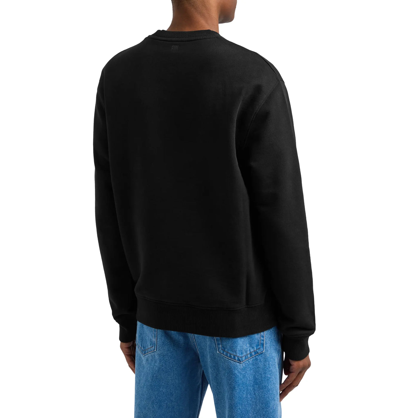 Sweat Ami Paris AMI de Coeur Noir — vue 2