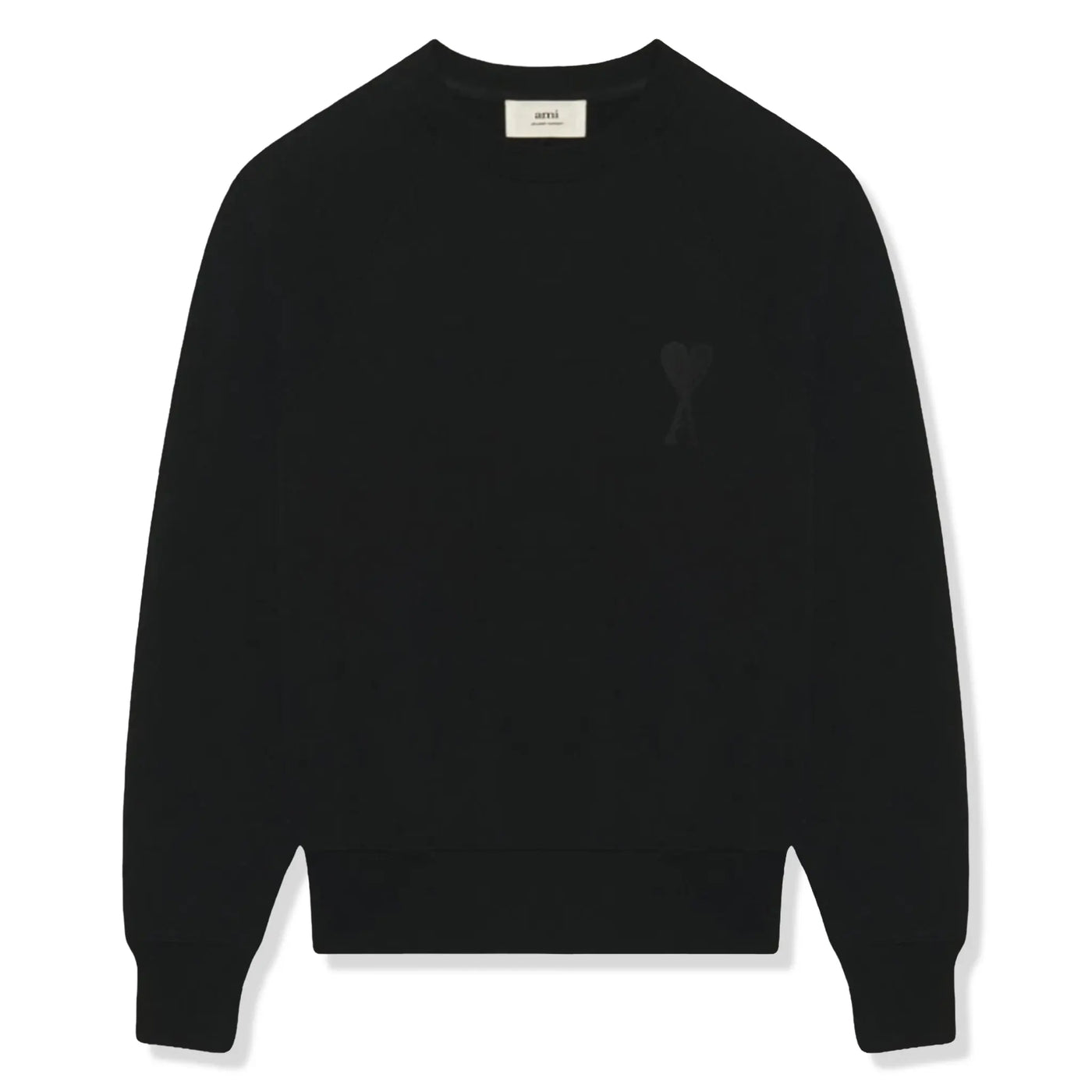 Sweat Ami Paris AMI de Coeur Tonal Boxy Fit Noir
