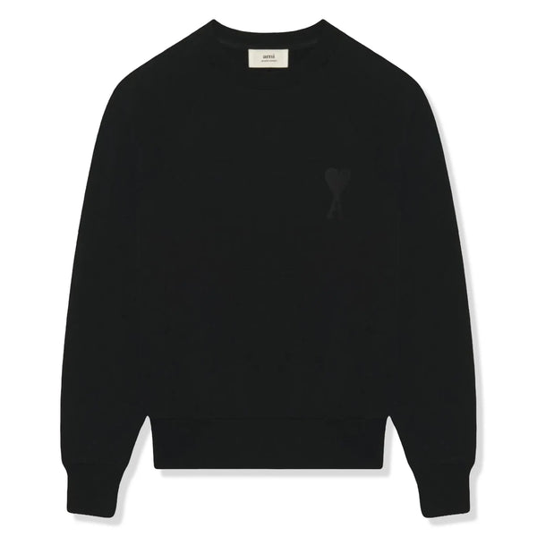 Sweat Ami Paris AMI de Coeur Tonal Boxy Fit Noir