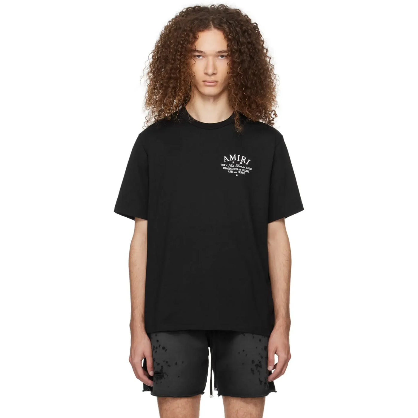T-Shirt Amiri Arts District Noir T Shirt — vue 4