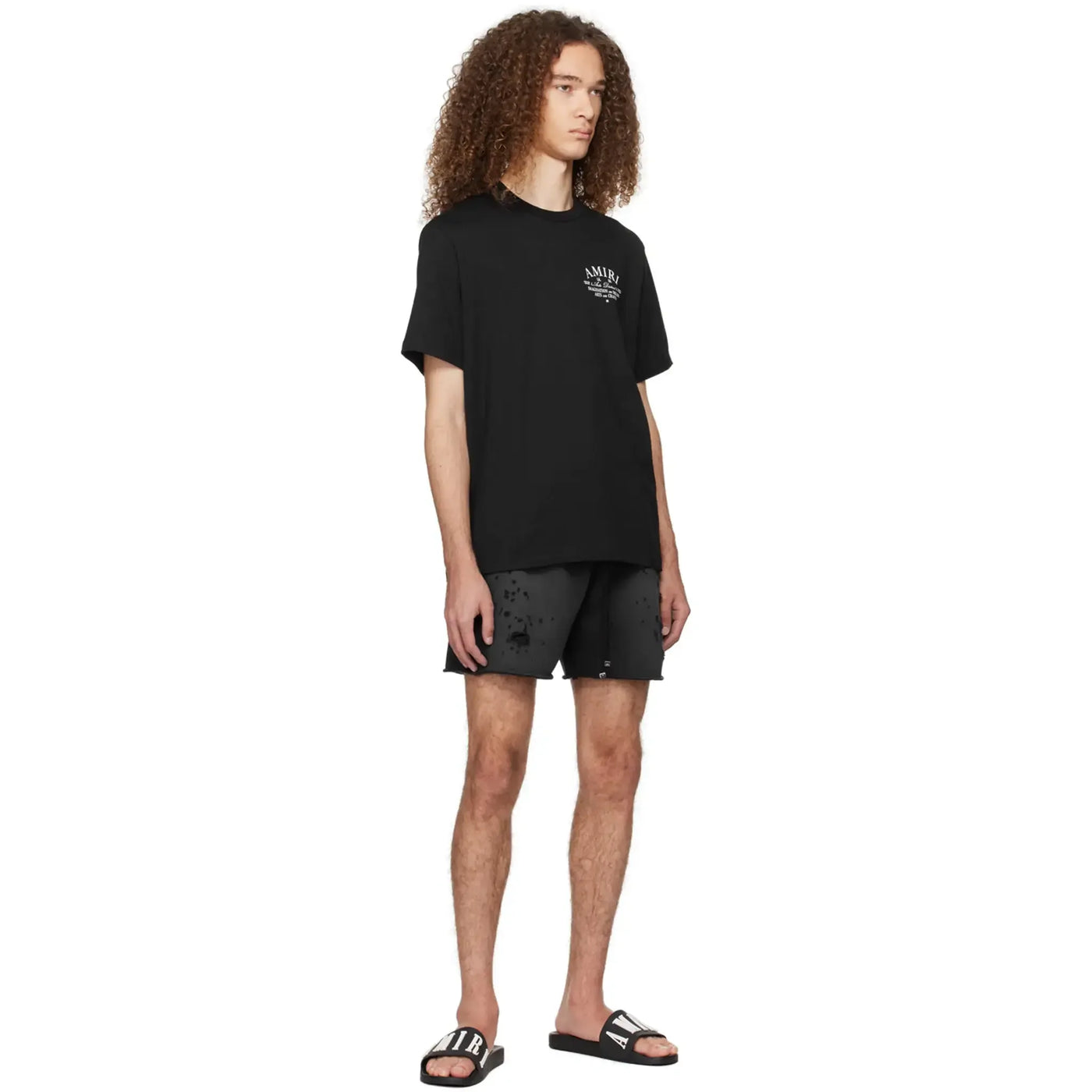 T-Shirt Amiri Arts District Noir T Shirt — vue 5