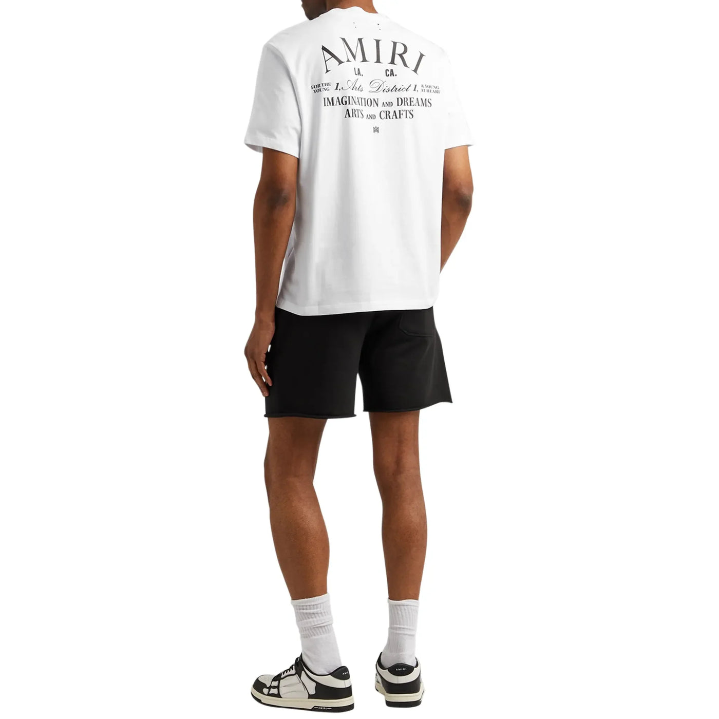 T-Shirt Amiri Arts District Blanc T Shirt — vue 4