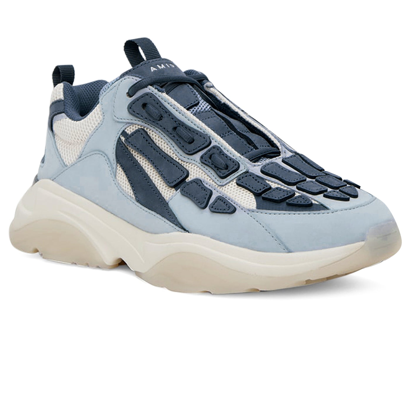 Baskets Amiri Bone Runner Bleu — vue 2