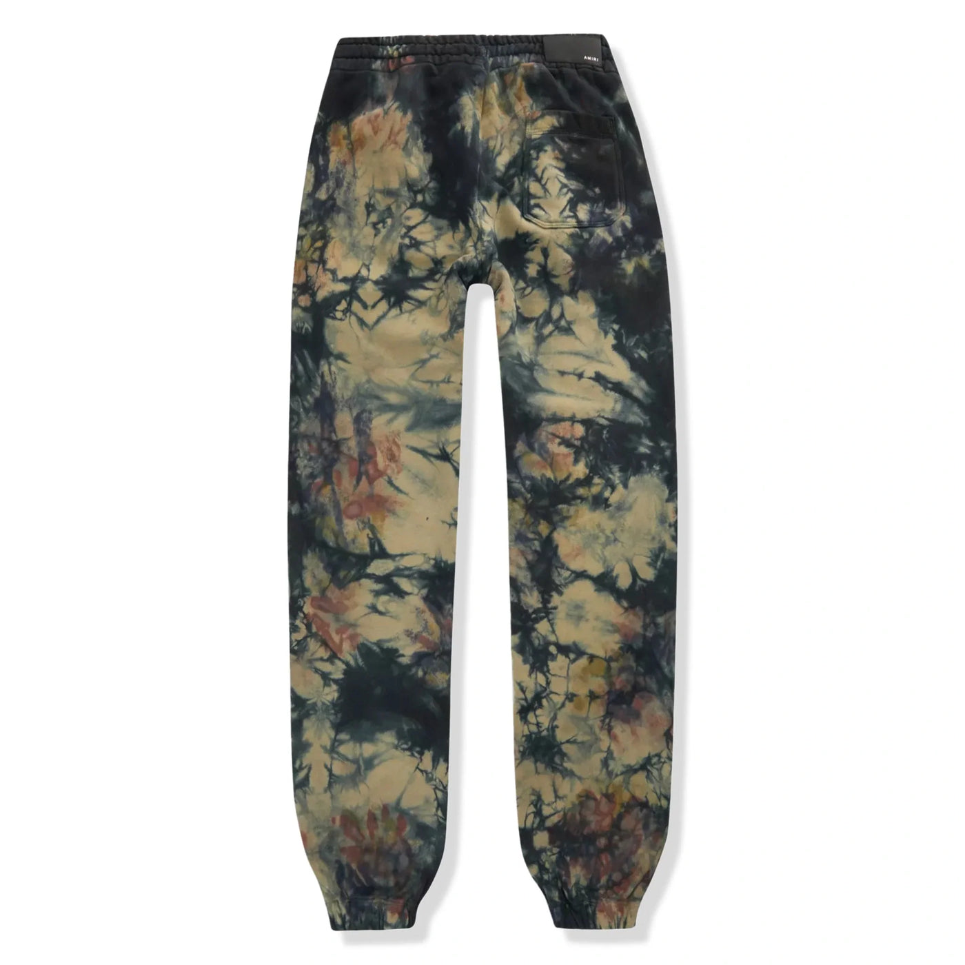 Jogging Amiri Bones Tie Dye Vert Sweatpants — vue 2