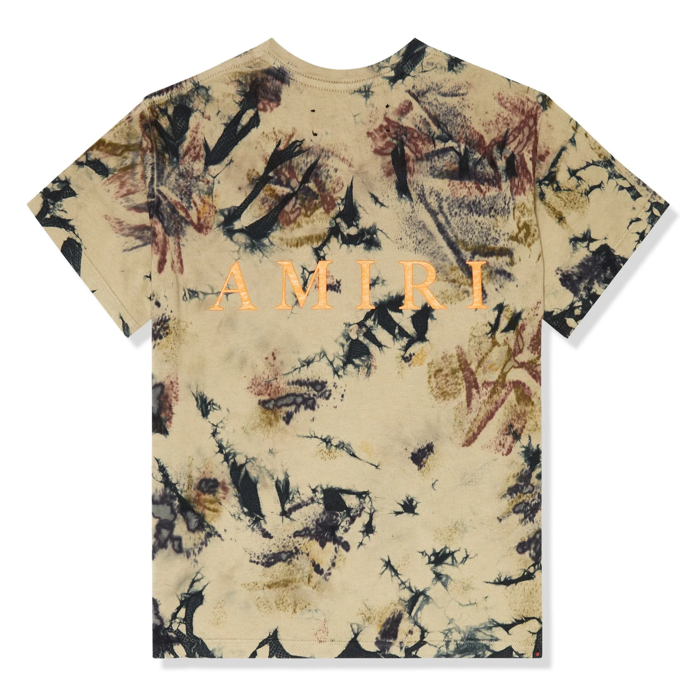 T-Shirt Amiri Bones Tie Dye Vert T Shirt — vue 2