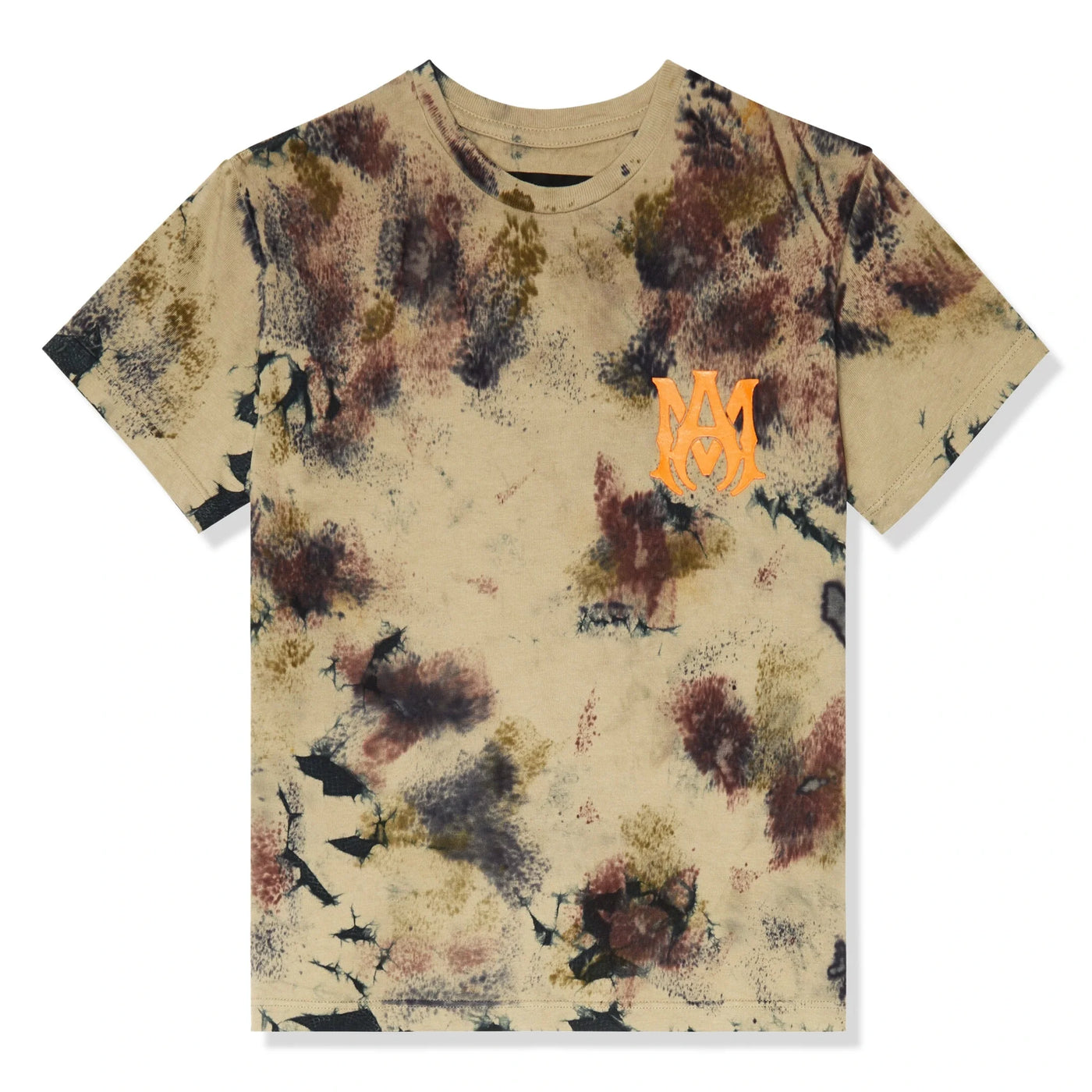T-Shirt Amiri Bones Tie Dye Vert T Shirt