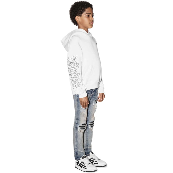 Hoodie Amiri Bones Blanc