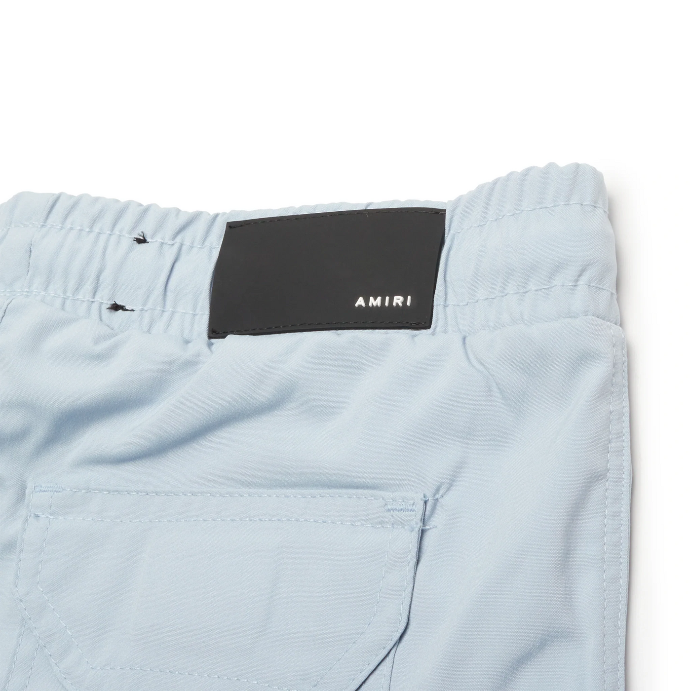 Short Amiri MA Bar Dusty Bleu Swim Trunks — vue 4