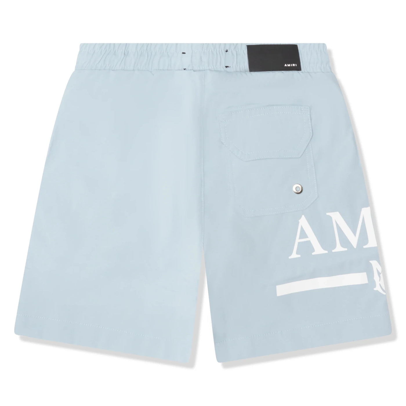Short Amiri MA Bar Dusty Bleu Swim Trunks — vue 2