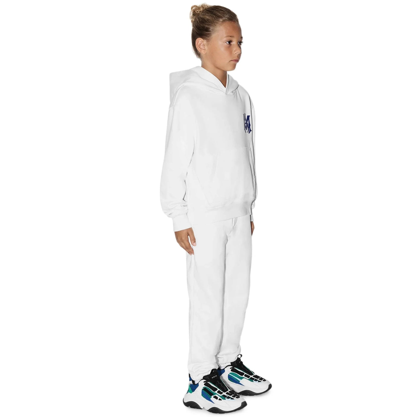 Hoodie Amiri MA Core Logo Blanc — vue 4