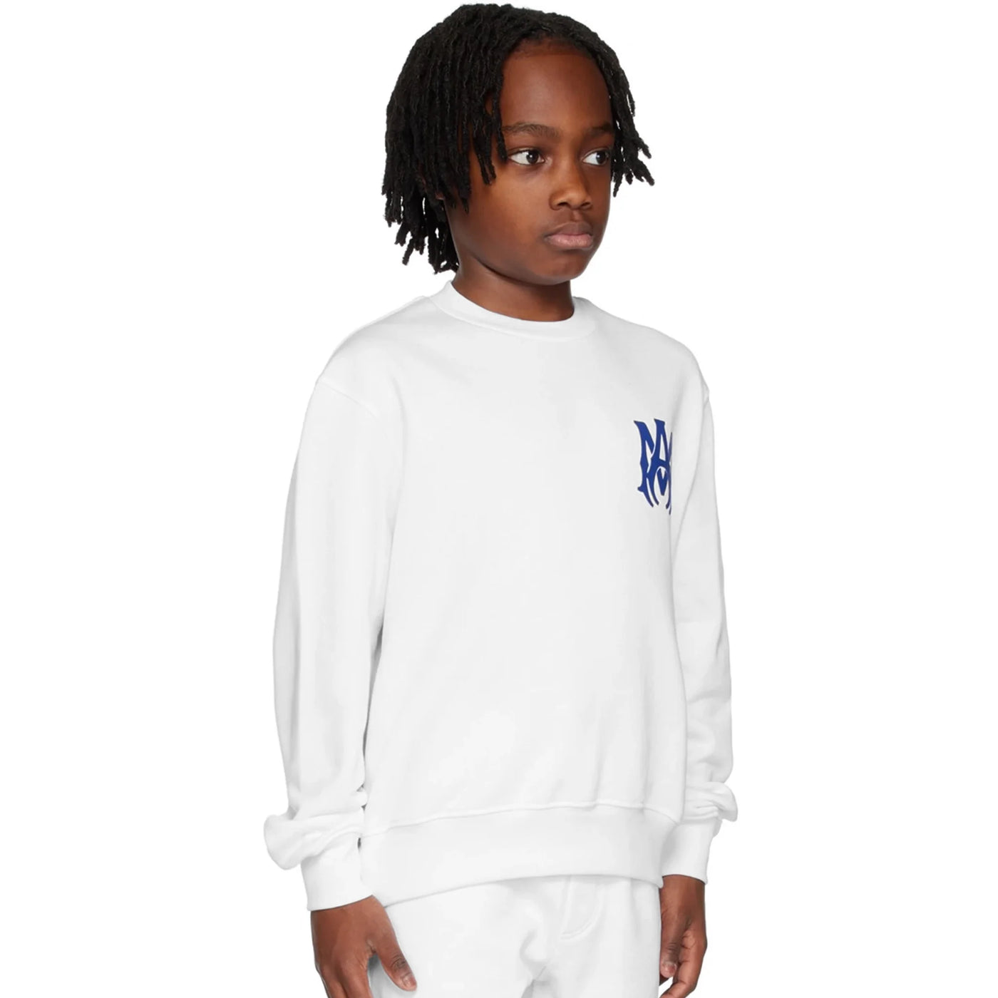 Sweat Amiri MA Core Logo Blanc — vue 4