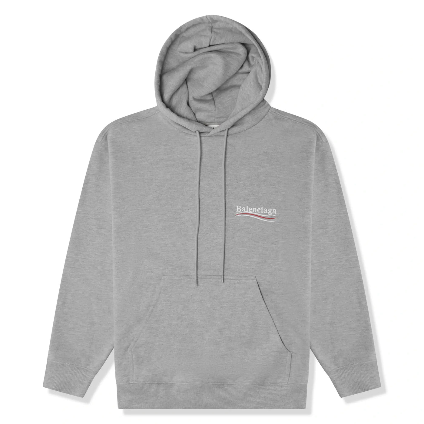 Hoodie Balenciaga Political Gris