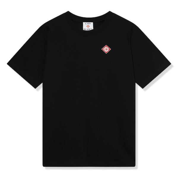 T-Shirt Casablanca Diamond Logo Noir T Shirt
