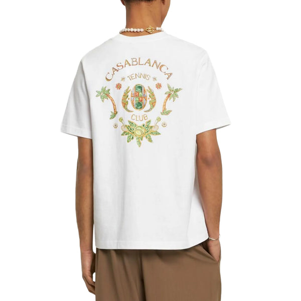 T-Shirt Casablanca Joyaux D'afrique Tennis Club Blanc T-shirt — alt