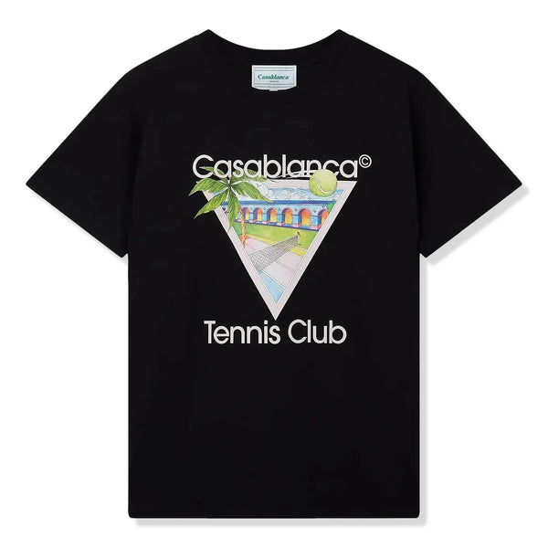 T-Shirt Casablanca Tennis Club Icon Noir T-shirt