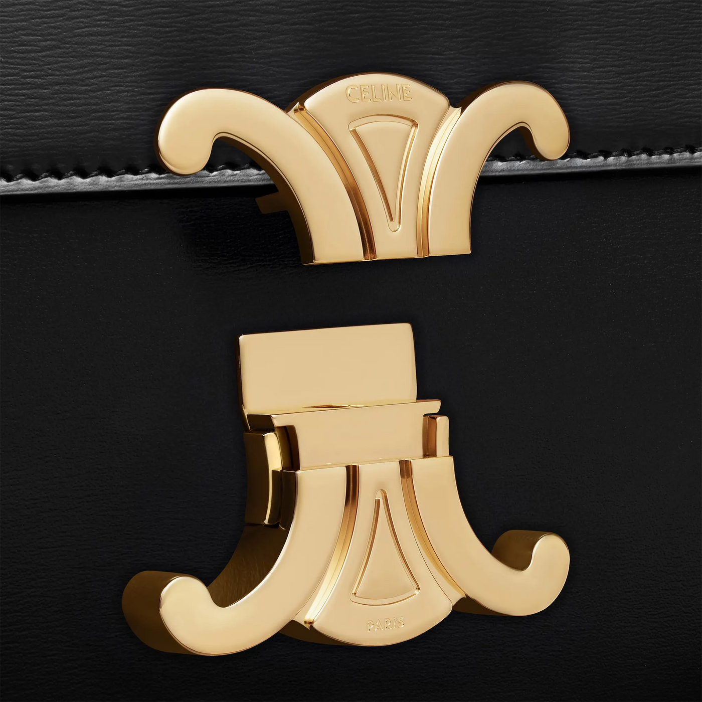 Sac Céline Classique Triomphe Noir — vue 4