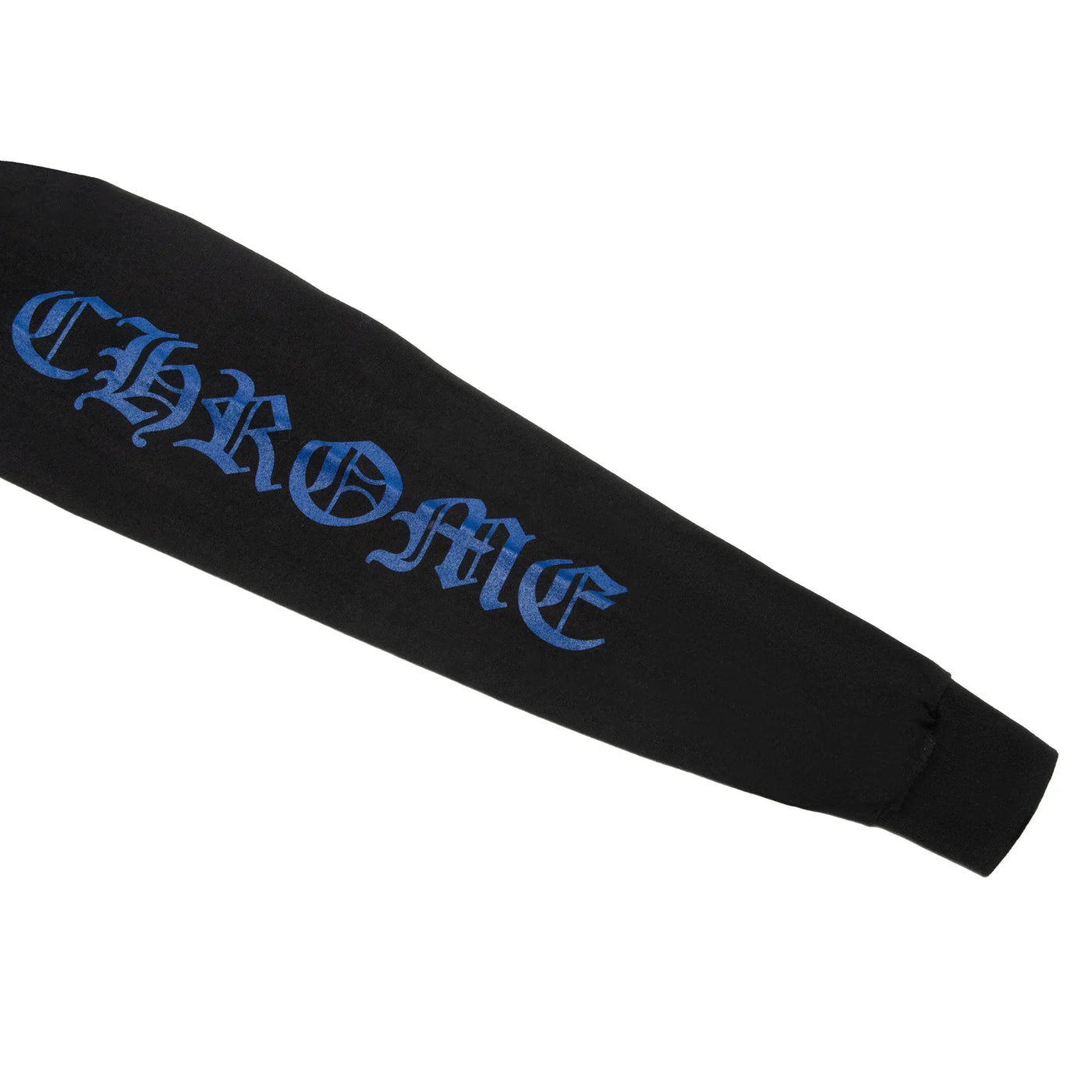 T-Shirt Chrome Hearts 1988 Neck Logo L/S Noir Bleu T Shirt — vue 4