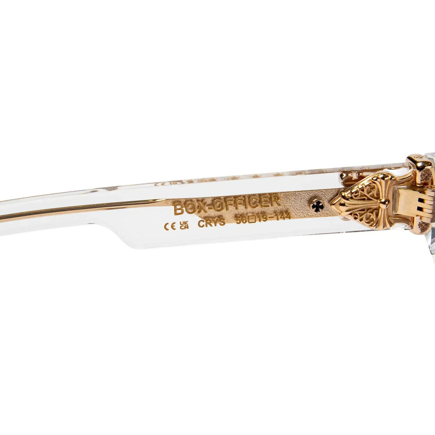 Lunettes de soleil Chrome Hearts Bleu FoG — vue 9