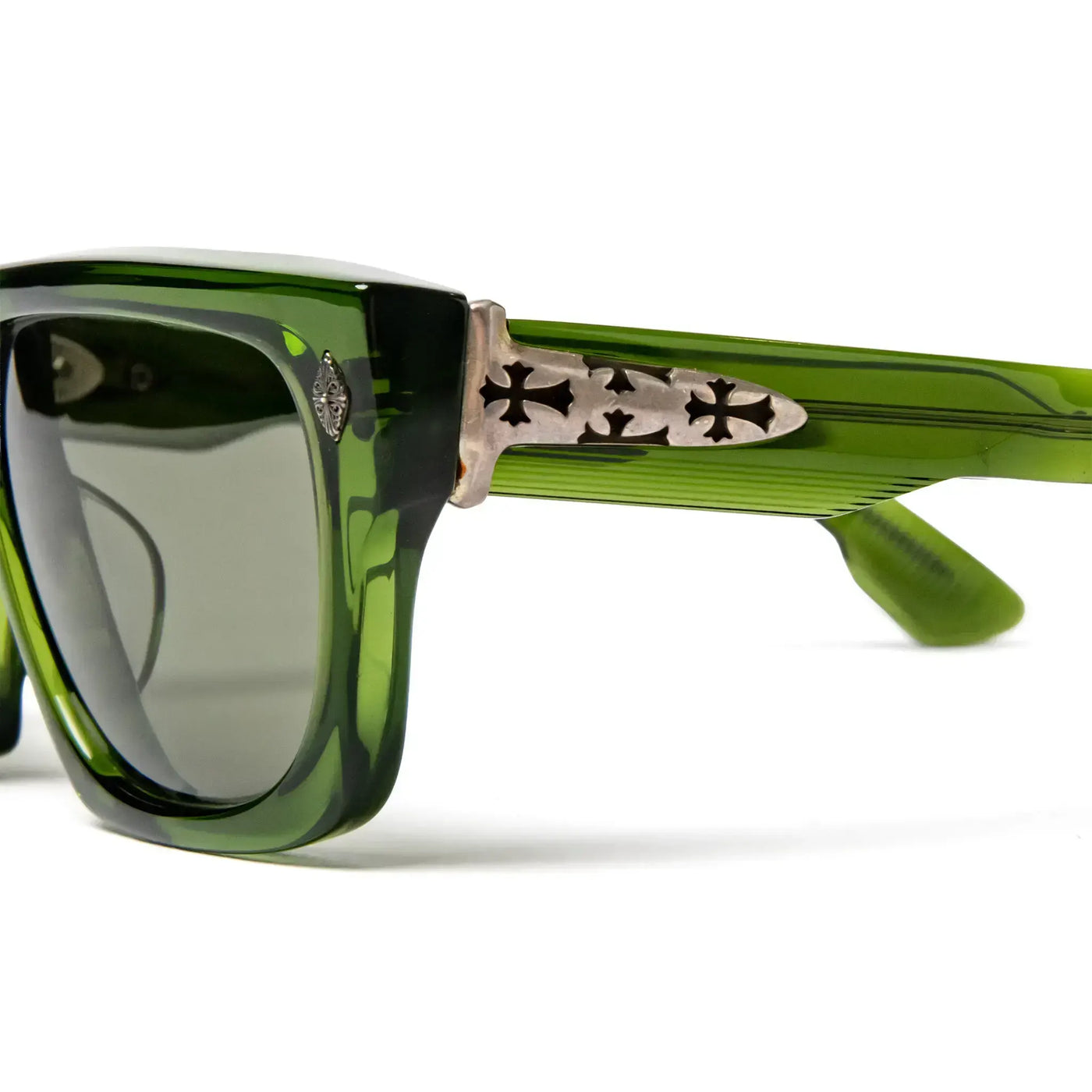 Lunettes de soleil Chrome Hearts Charismadick Drak Olive — vue 5