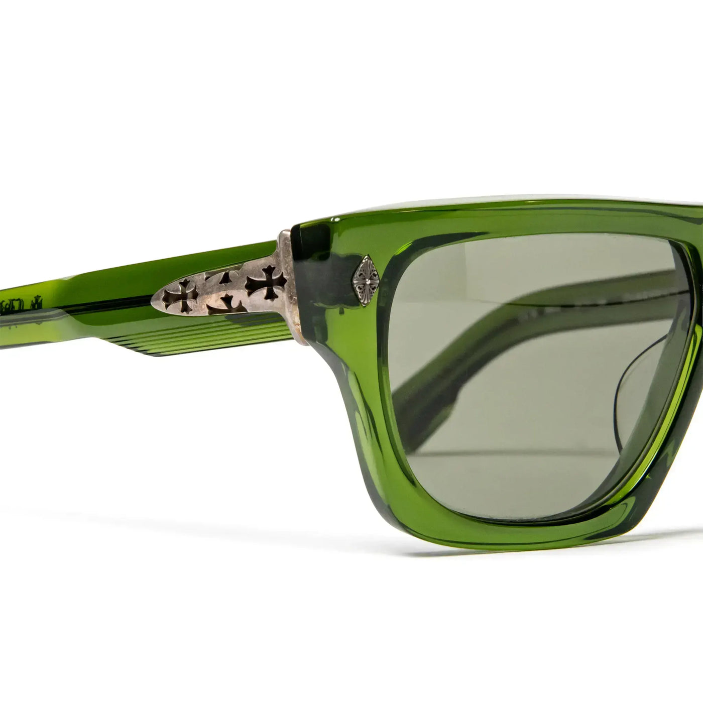 Lunettes de soleil Chrome Hearts Charismadick Drak Olive — vue 6