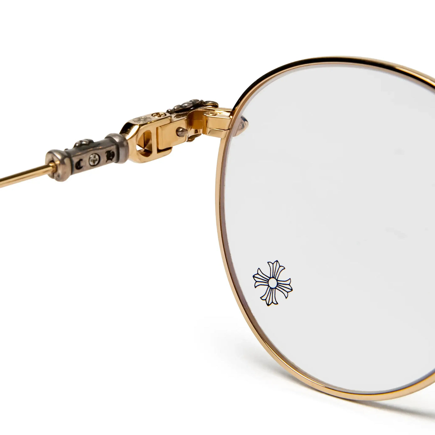 Lunettes de soleil Chrome Hearts Bubba - A Or — vue 5