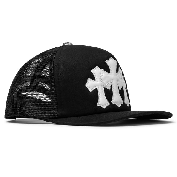 Casquette Chrome Hearts Cemetery Noir Blanc Trucker
