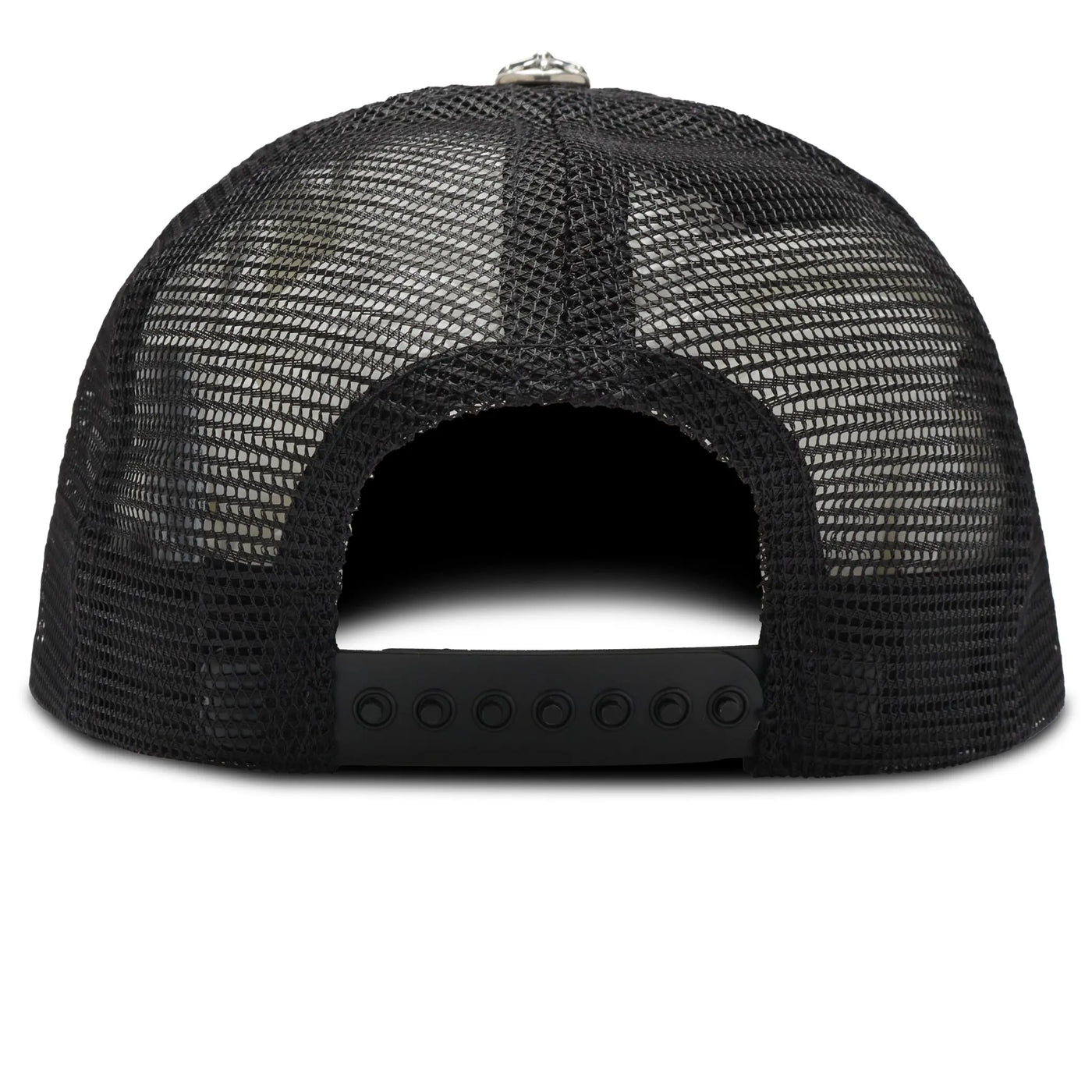 Casquette Chrome Hearts CH Hollywood Usa Noir Trucker — vue 3
