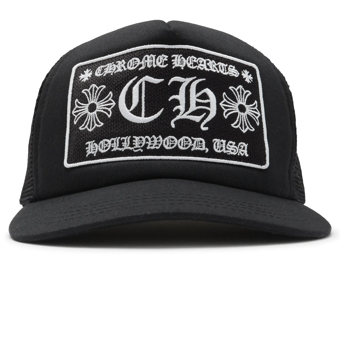 Casquette Chrome Hearts CH Hollywood Usa Noir Trucker — vue 2