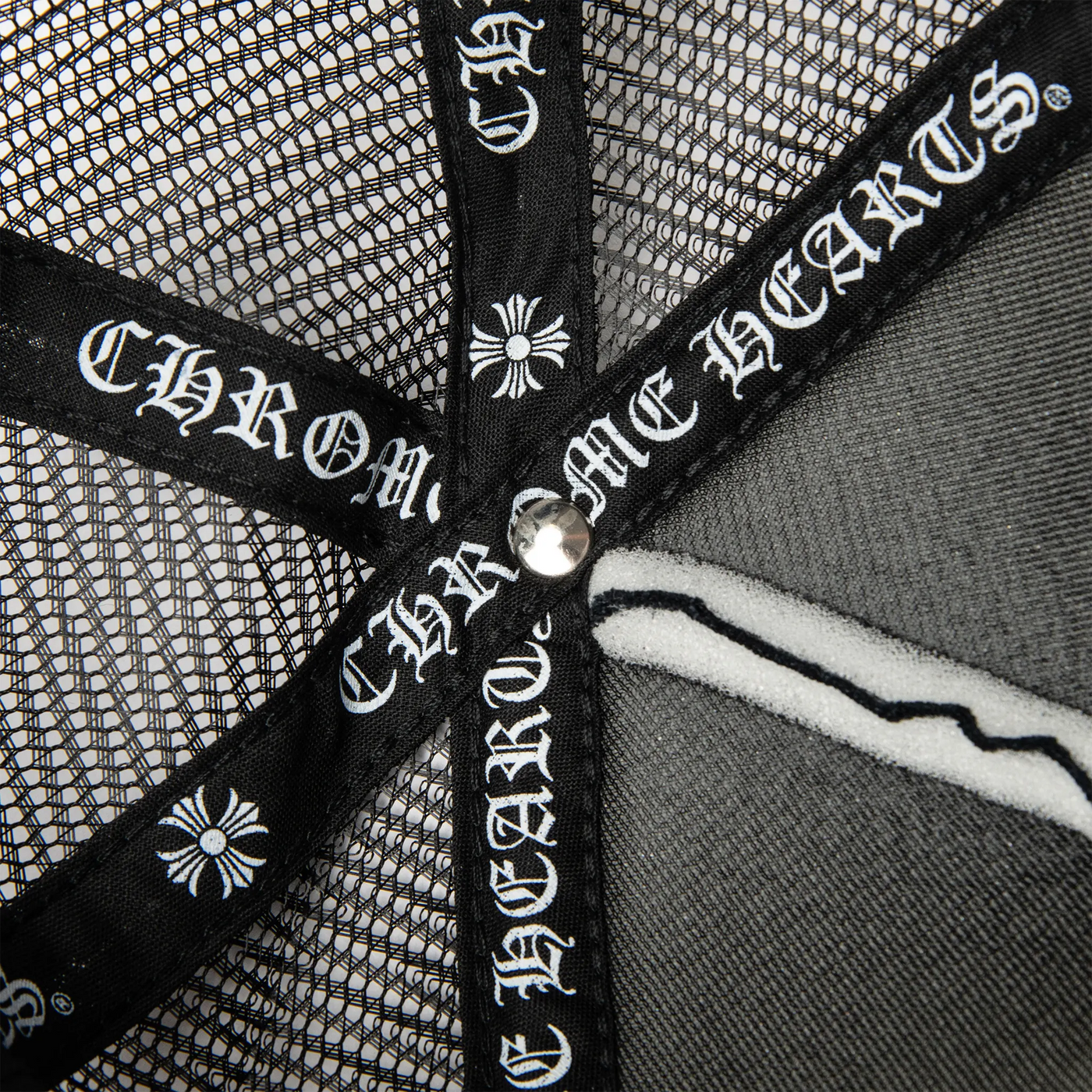 Casquette Chrome Hearts CH Las Vegas Noir Trucker — vue 5