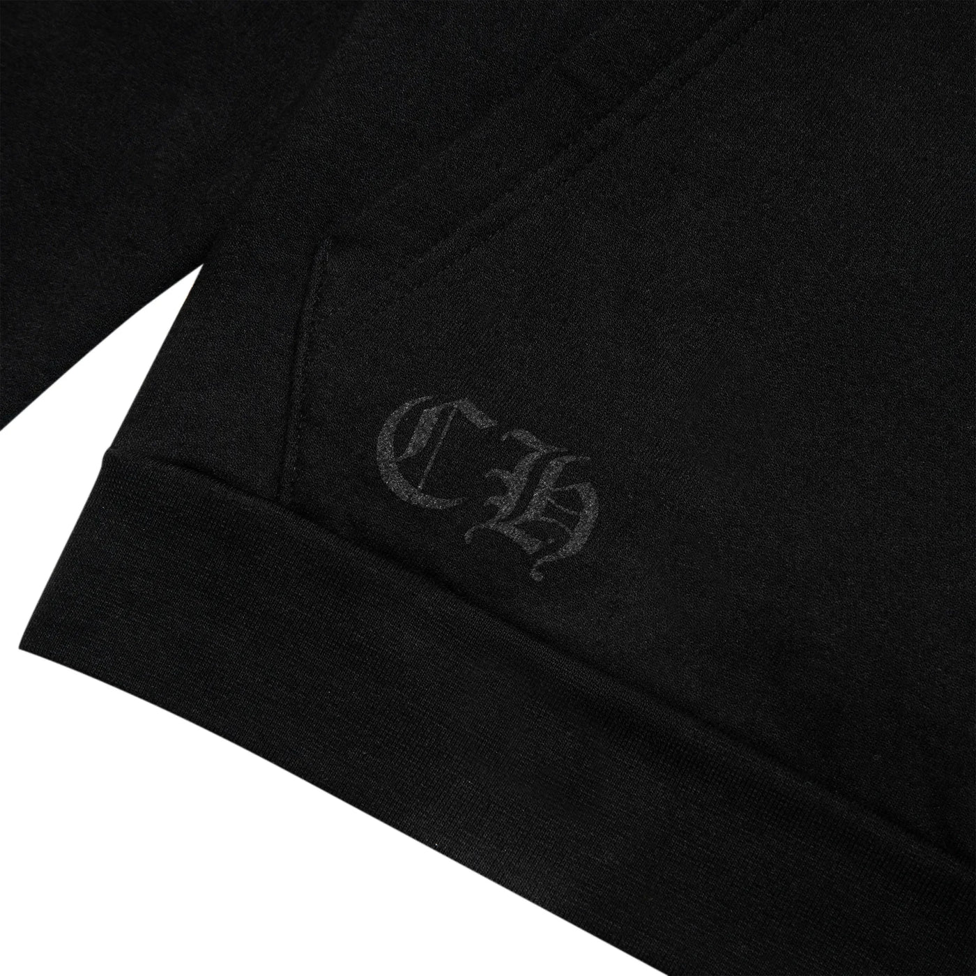 Hoodie Chrome Hearts Deadly Doll Online Exclusive Noir Rouge — vue 8