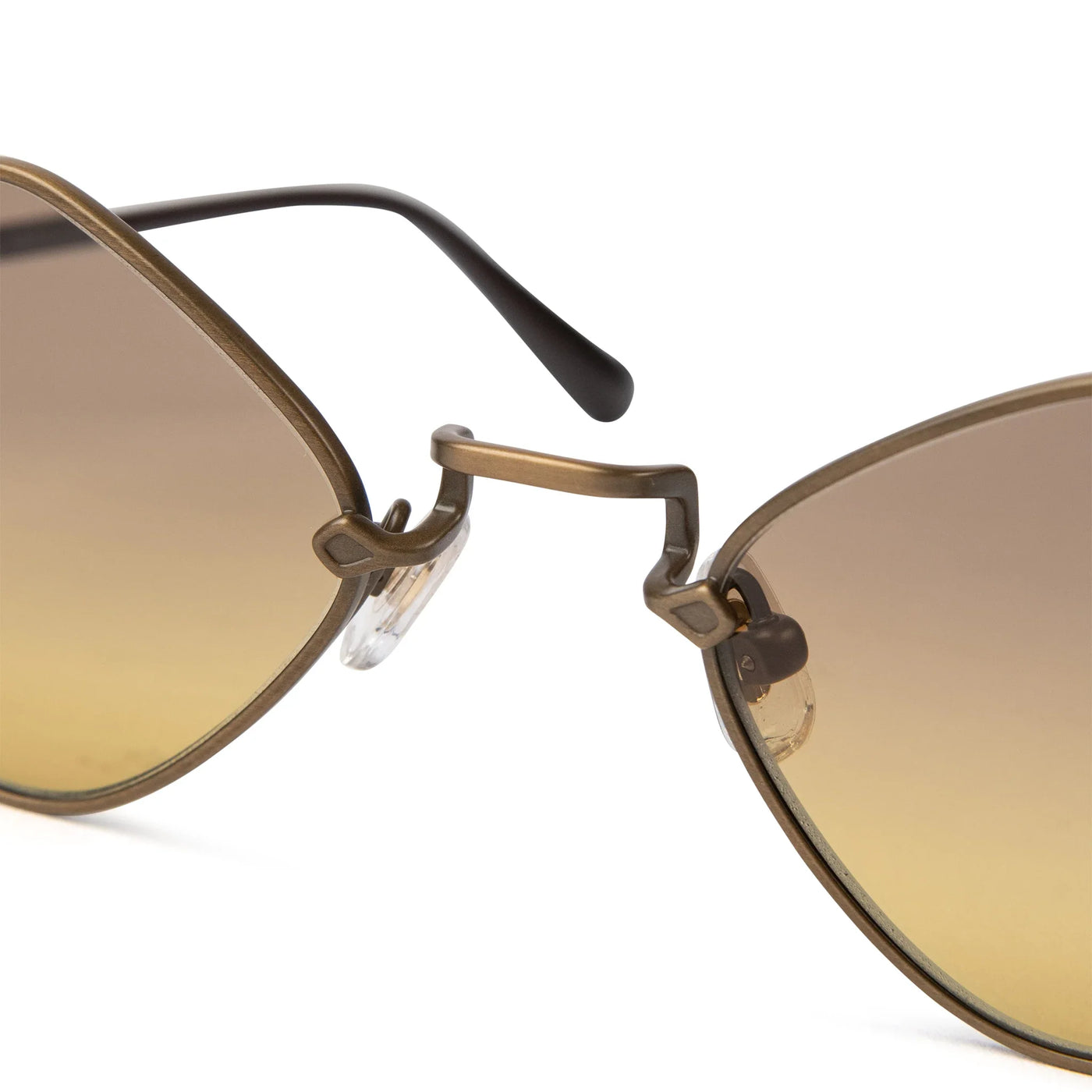Lunettes de soleil Chrome Hearts Diamond Dog Clair Marron — vue 5