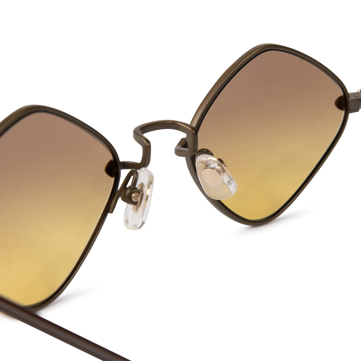 Lunettes de soleil Chrome Hearts Diamond Dog Clair Marron — vue 6