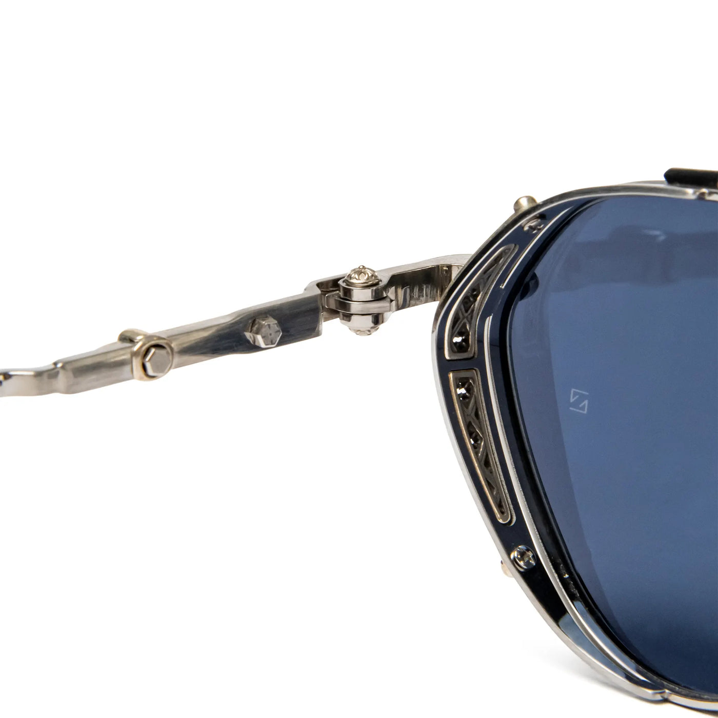 Lunettes de soleil Chrome Hearts Free Ride Brushed Alloy — vue 7