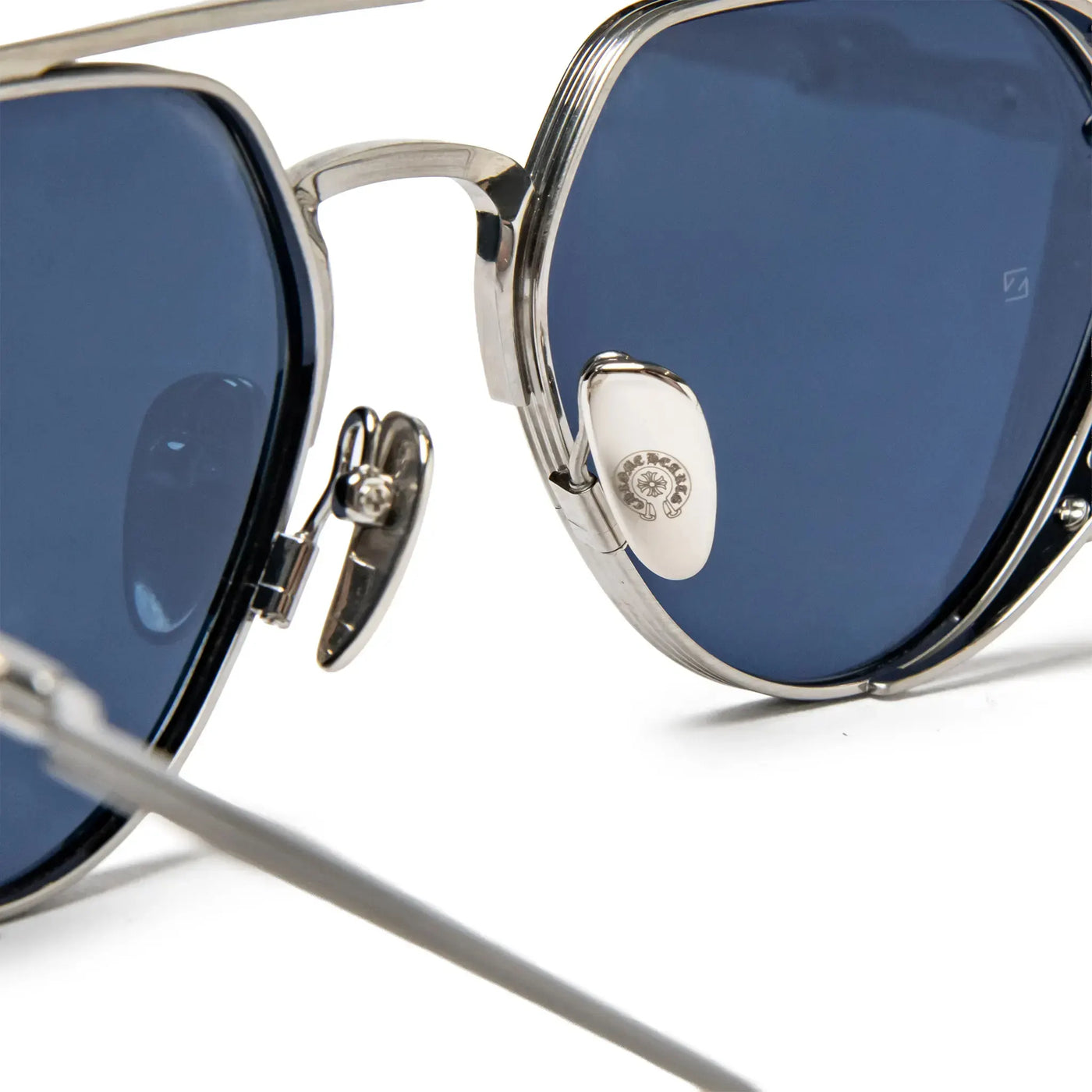 Lunettes de soleil Chrome Hearts Free Ride Brushed Alloy — vue 4