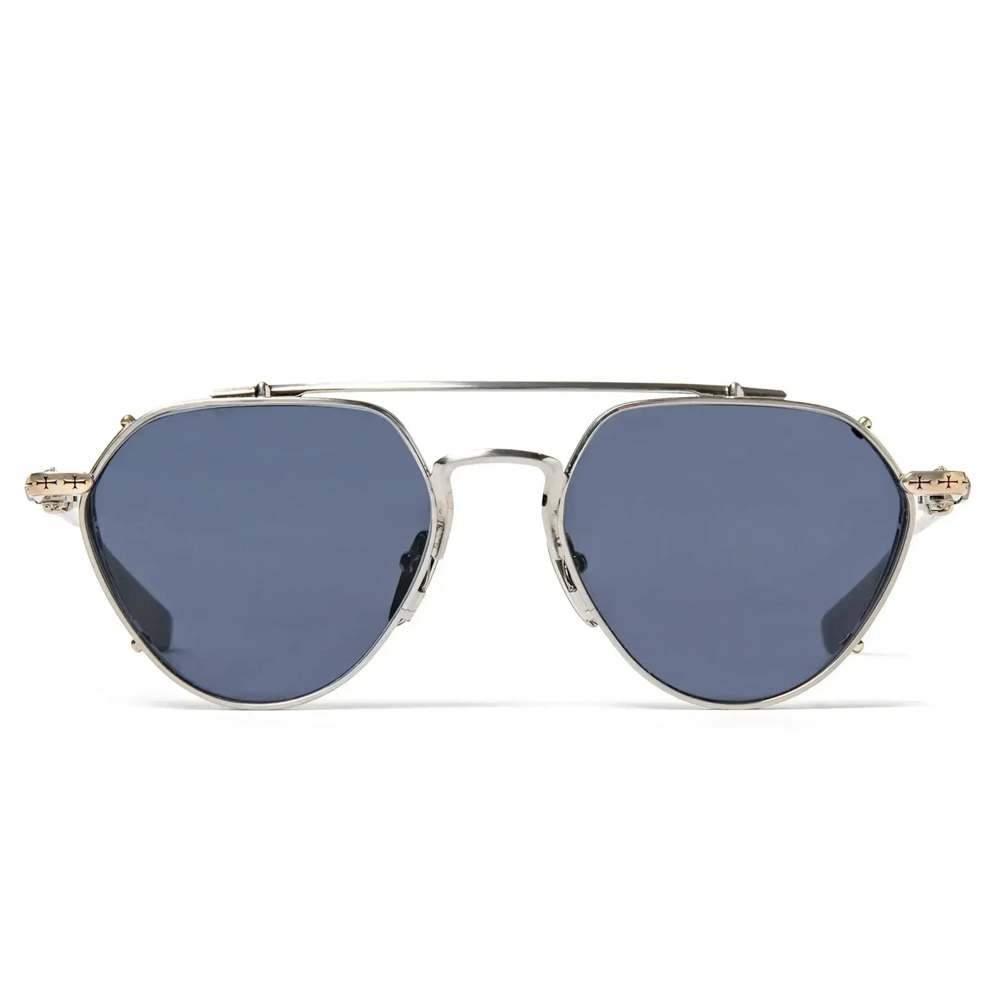 Lunettes de soleil Chrome Hearts Free Ride Brushed Alloy — vue 2