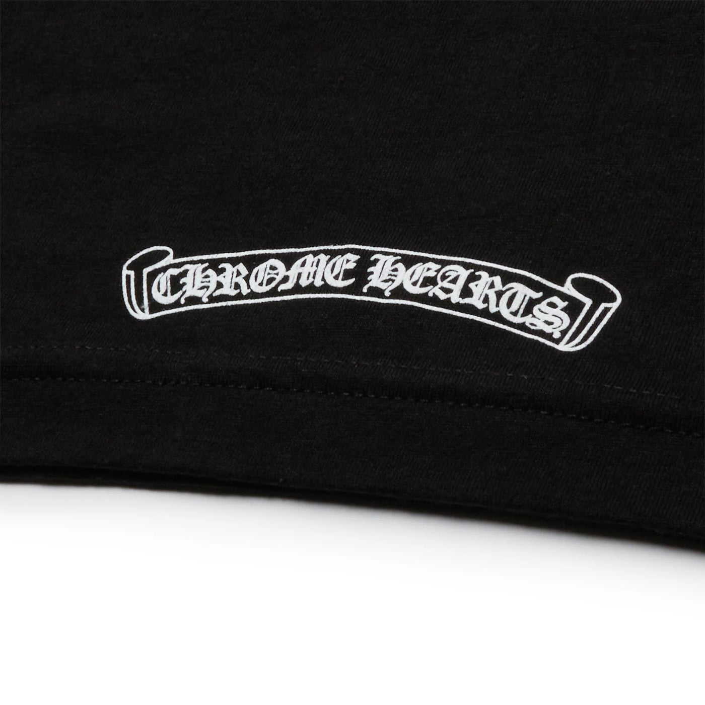 T-Shirt Chrome Hearts Horse Pocket Logo Noir T Shirt — vue 4