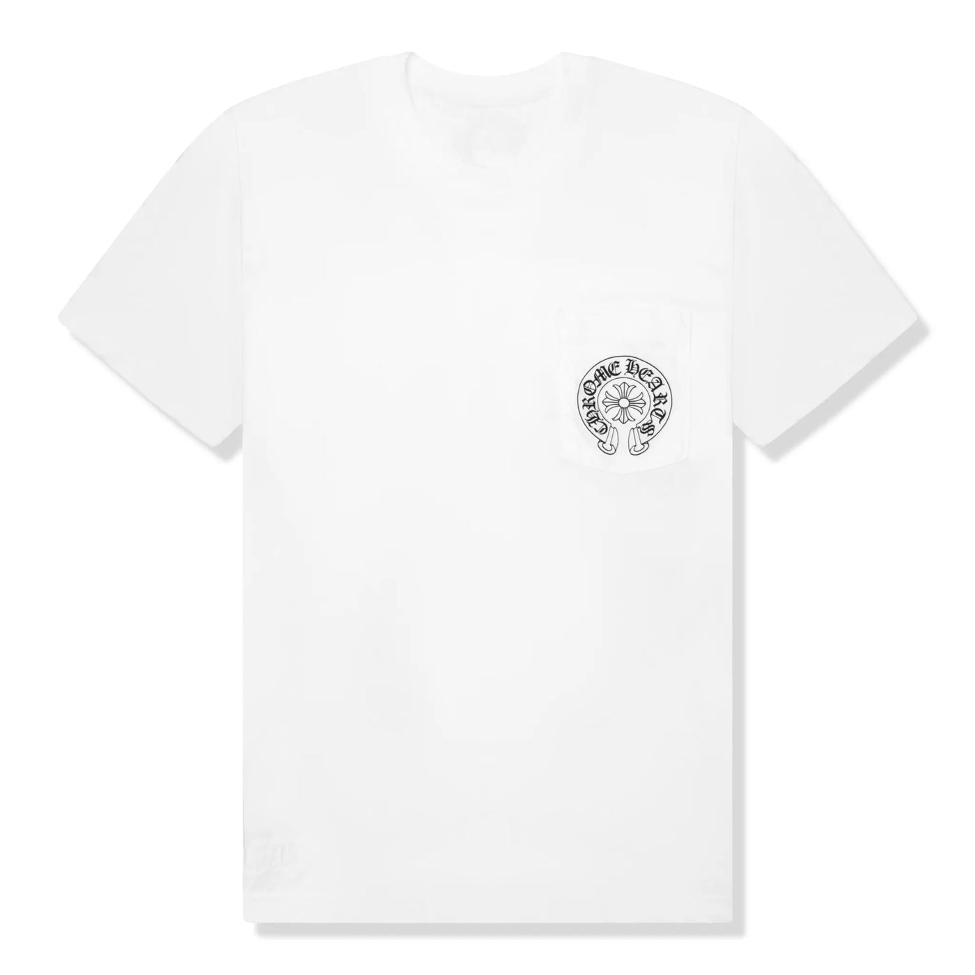 T-Shirt Chrome Hearts Horse Pocket Miami Exclusive Blanc T-shirt — vue 2