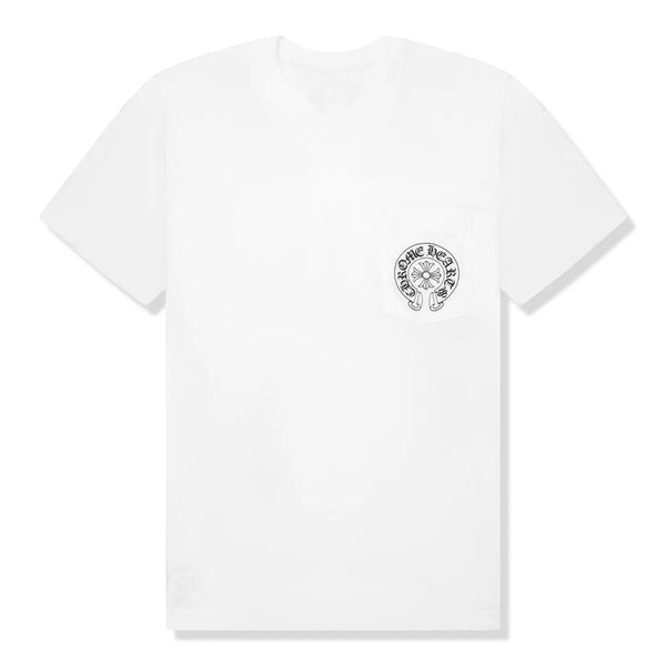 T-Shirt Chrome Hearts Horse Pocket Miami Exclusive Blanc T-shirt — alt