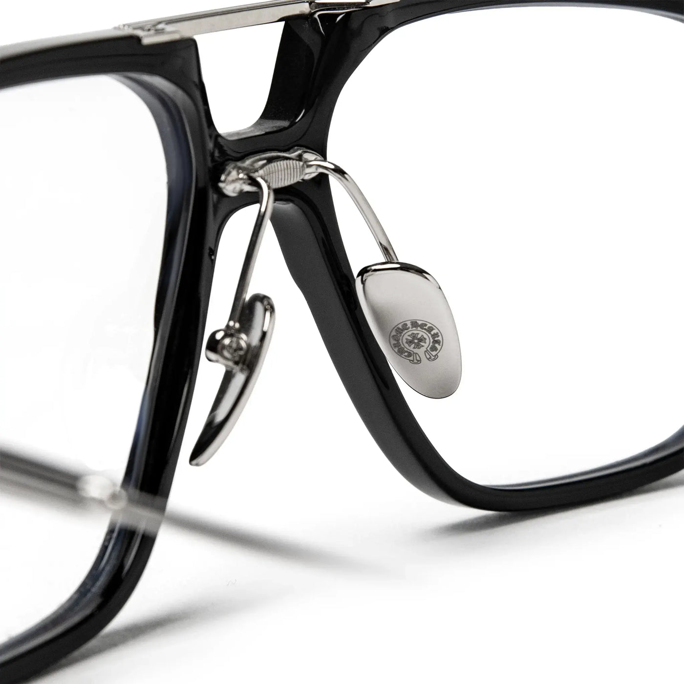Lunettes de soleil Chrome Hearts Init Noir — vue 7