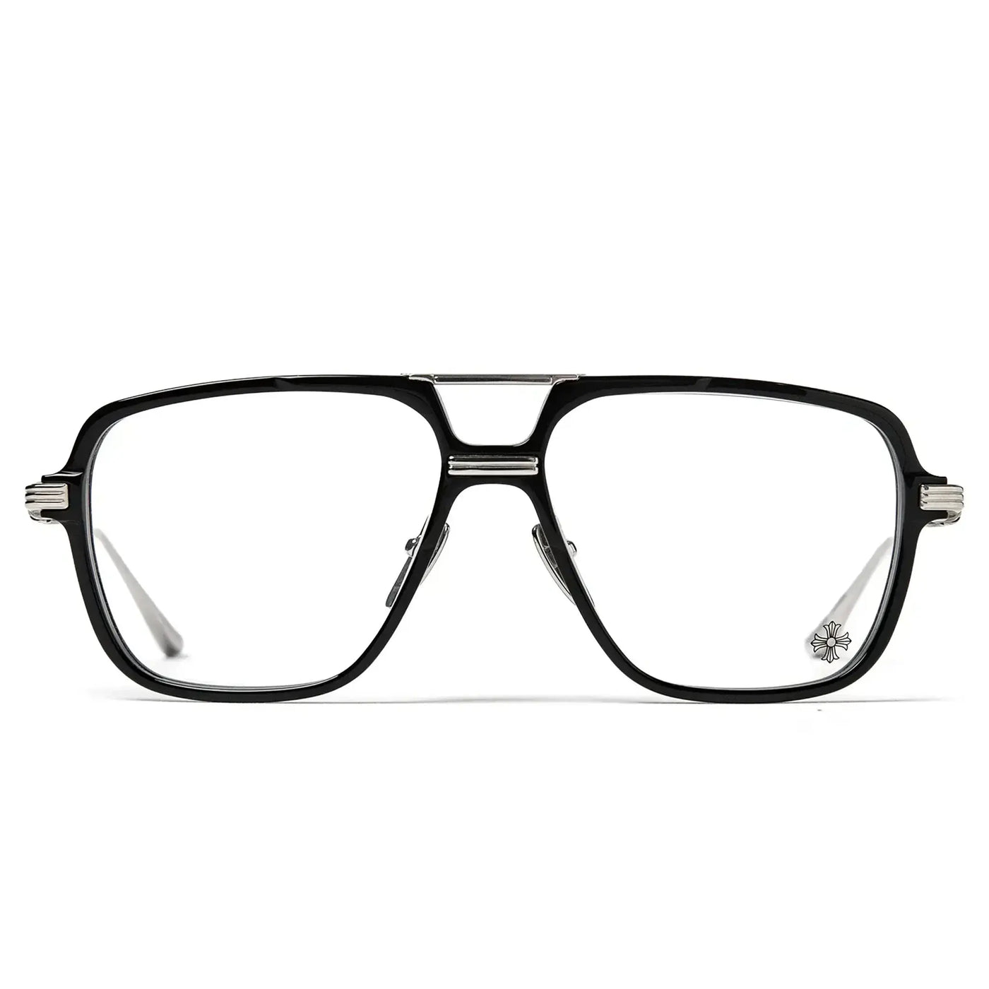 Lunettes de soleil Chrome Hearts Init Noir — vue 2