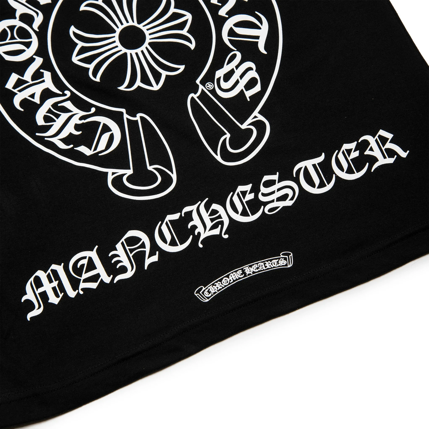 T-Shirt Chrome Hearts Manchester Exclusive Horse Pocket Logo Noir T Shirt — vue 7