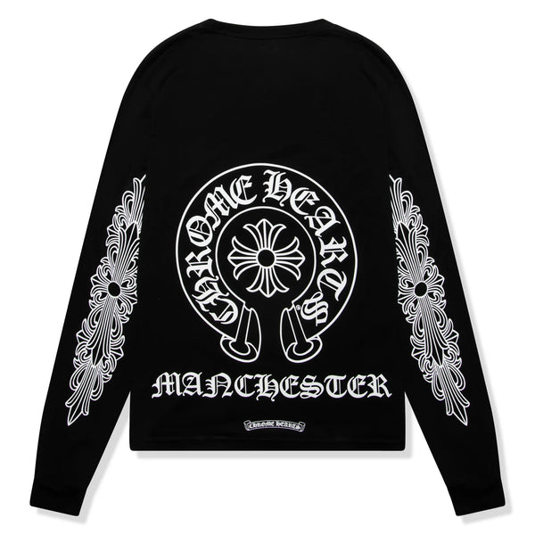 T-Shirt Chrome Hearts Manchester Exclusive Horse Pocket Logo L/S Noir T Shirt — alt